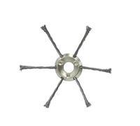 Tête de débroussailleuse torsadée, tête de tondeuse à gazon essence, roues de débroussailleuse