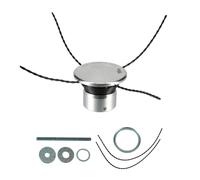 Tête de débroussailleuse universelle aluminium 4 fils nylon torsadés 3mm
