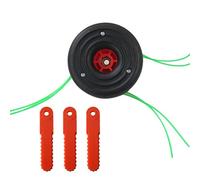 Tête de débroussailleuse universelle de rechange 2024 à gaz électrique pour Roybi Stihl Echo Homlite Husqvarna, M10 x 1,25, tige droite