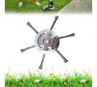 Tête de débroussailleuse universelle en fil d'acier à dégagement rapide pour débroussailleuse et désherbeur, 15,2 cm universelle pour débroussailleuse électrique sans fil alimentée par batterie (6