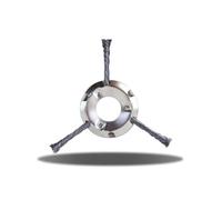 Tête de débroussailleuse universelle en fil d'acier, tête de coupe à gazon 3/6, tête universelle en fil d'acier, fil d'herbe de tondeuse H