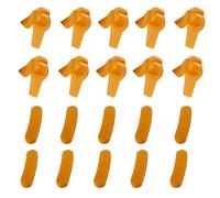 Tête de démontage de pneu, 20 pièces protecteur de changeur de pneu en plastique support de changeur de pneu tête de démontage insert de canard inserts de protection de jante accessoires de machine