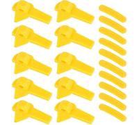 Tête De Démontage De Pneu, 20 Pièces, Support De Changeur De Pneu, Insert En Plastique, Protection De Machine À Pneus, Protecteur De Bord De Jante Pour Tête De Canard H324