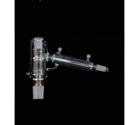 Tête de distillation à court trajet de 5 L avec dispositif anti-reflux | Joint à 75° | Port for thermomètre inclus(45/50 Post)