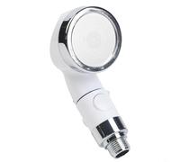 Tête de douche avec filetage G1/2 - Pour salon de coiffure, salon de coiffure, salon de coiffure, chaise de coiffure professionnelle, utilisation en plastique et acier inoxydable électroplat