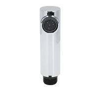 Tête de douche du robinet Tire de la bombe ABS ABS Chrome Plat de la buse de sauvegarde pour la cuisine Bathroom G1 / 2 Fil 11x2.7 cm Installation facile