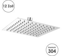 Tête de douche en acier inoxydable Douche de pluie Douche de bien-être Tête de douche V304 30cm