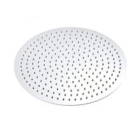 Tête de douche en acier inoxydable rond et carré Plume pluvieuse casse de douche de pluie Chrome Chrome Robinet de bain de bain, 8 pouces carré, comme illustré