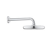 Grohe Pomme de douche Tempesta 210 286 mm, rÃ©gulateur de dÃ©bit GROHE EcoJoy - 26412000