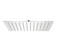 Tête de douche plongeante rectangulaire acier inoxydable