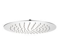 Tête de douche plongeante ronde en acier inoxydable 25 cm