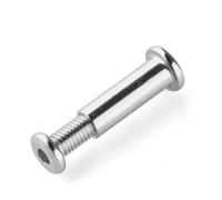 Tête de douille hexagonale plate en acier inoxydable M6 304, connecteur de Rivet for meubles, insertion de manchon de Joint, écrou de capuchon(70mm)