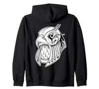 Tête de Faucon Horus Dieu égyptien Sweat à Capuche