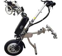 Tête de fauteuil roulant 500w Tête d’entraînement électrique, Autonomie de la batterie 48v / 16ah 65km, réglable à 3 vitesses, dispositif de traction pour fauteuil roulant avec écran LCD, B