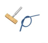 Tête de fer à souder en T pour réparation d'écran LCD - Outil de presse à chaud en cuivre avec câble en caoutchouc pour câble ruban et câble flexible, fixation de panneau numérique, compatible 30 W-60
