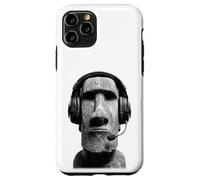 Tête de Figurine Moai Amusante Gamer Coque pour iPhone 11 Pro
