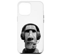 Tête de Figurine Moai Amusante Gamer Coque pour iPhone 12 Pro Max