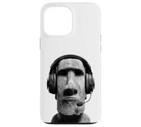 Tête de Figurine Moai Amusante Gamer Coque pour iPhone 13 Pro Max