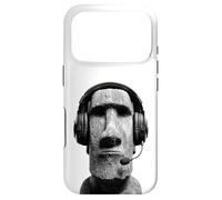 Tête de Figurine Moai Amusante Gamer Coque pour iPhone 17 Pro