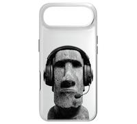 Tête de Figurine Moai Amusante Gamer Coque pour iPhone Air