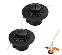 Tête de fil pour débroussailleuse Stihl, bobine de fil pour débroussailleuse, tête de débroussailleuse Autocut C5-2 pour Stihl FS38 FS40 FS45 FS46 FS50 FSE60 C5-2 (2 pièces)