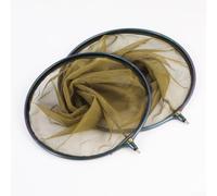 Tête de filet en alliage d'aluminium avec maille en nylon à séchage rapide et profondeur de 26 cm pour ramasser efficacement le poisson et compatibilité avec les poignées standard (B-40 cm)