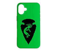 Tête de flèche avec Kokopelli Dansant Motif Sud-Ouest USA Coque pour iPhone 16 Plus