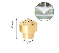 Tête De Fontaine Décorative En Laiton Pour Piscine,1/2 ""3/4"" 1 "",Buses Pour Extérieur,Musique,Fontaine D'eau,Cascade,Décoration De Jardin - Type S7