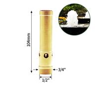 Tête De Fontaine Décorative En Laiton Pour Piscine,1/2 ""3/4"" 1 "",Buses Pour Extérieur,Musique,Fontaine D'eau,Cascade,Décoration De Jardin - Type S11