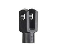 Tête de fourche à filetage droit GERM-05 DIN M5 LS/Ø d1= 5/filetage d2= M5/g = 20