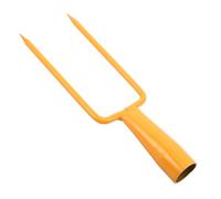 Tête de Fourche Jardinage Acier Deux Dents pour Creuser Les Sols | Pièce de Rechange Compacte, Connexion à Douille, Aère la Terre Tassée, pour Jardiniers Urbains et Potagers Surélevés
