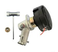 Tête de gazon de rechange compatible avec les débroussailleuses Echo 225 P021008182 et 2620 3020 avec kit d'installation pour l'entretien de l'aménagement paysager de jardin, couleur noire, lot unique
