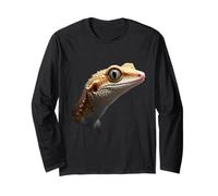 Tête de Gecko Sauvage Tropical pour Reptile lézard Manche Longue