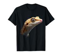 Tête de Gecko Sauvage Tropical pour Reptile lézard T-Shirt