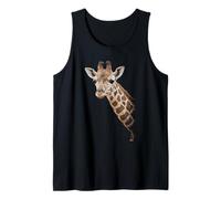 Tête de Girafe réaliste Africaine Débardeur