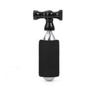 Tête de gonflage de CO2 pour vélo de montagne, pompe à vélo portable à pompage rapide avec manchon isolé, tête de remplissage de pneu de pneu de vélo