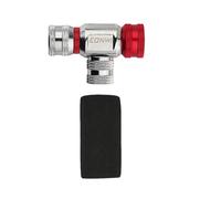 Tête de gonflage de CO2 pour vélo de Montagne, Pompes de vélo à pompage Rapide Portables avec Manchon isolé Pompes à air de gonfleur de Pneu de vélo de CO2 avec Manchon isolé