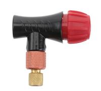 Tête de Gonflage Vélo Co2 en Alliage D'aluminium, Rapide et Portable | Cartouches Co2 et Gonfleur, Alliage D'aluminium Solide, Réparations Route et Vtt Couleur Aléatoire