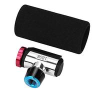 Tête de gonfleur de Valve de yclette, CO2 vélo de Montagne vélo de Route vélo Portable Cartouche de CO2 tête de Pompe Mini avec Couvercle éponge