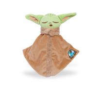 Simba Star Wars Grogu Tête avec Doudou 100% GRS recyclé, Peluche Douce, idée Cadeau pour Enfants et Fans à partir de 0 Mois