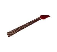 Tête de guitare électrique en bois 24 frettes avec manche de guitare - Accessoires pour une excellente stabilité du son - Pièce de rechange pour une grande tête de touche