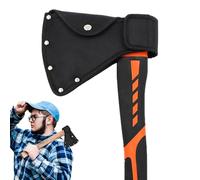 Tête de hache, étui de hache en cuir, housse de tête de hache, hache, double hache protectrice, tête de hache pour la marche en plein air, protection de la tête de travail avec du cuir
