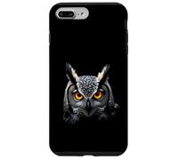 Tête de Hibou forêt Sauvage Oiseau Art Coque pour iPhone 7 Plus/8 Plus