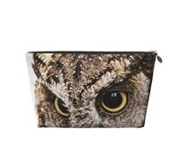 Tête de Hibou, Trousse de Toilette Trousse de Maquillage Sac à cosmétiques Trousse de Toilette de Voyage Portable