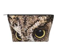Tête de Hibou, Trousse de Toilette Trousse de Maquillage Sac à cosmétiques Trousse de Toilette de Voyage Portable
