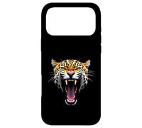 Tête de Jaguar en colère Rugissant Animal Sauvage Jungle Art Coque pour iPhone 17 Pro Max