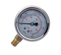 Tête de jauge de pression sismique Manomètre à huile 0-0,4 MPa(63mm 0-0.16mpa)