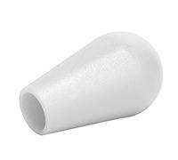 Tête de Joystick de Remplacement M6 Rocker Top pour un Contrôle de Jeu amélioré Poignée de Joystick ABS Compatible avec les Contrôleurs de Console Pièces d'accessoires de Jeu (WHITE)