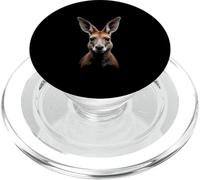 Tête de Kangourou, Animal Sauvage, désert, Australie Art PopSockets PopGrip pour MagSafe