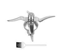 Tête De Lame De Mélangeur En Acier Inoxydable, Avec Brosse De Nettoyage, Pièces De Rechange, Compatible Avec Vorwerk, Accessoires De Mélangeur TM31